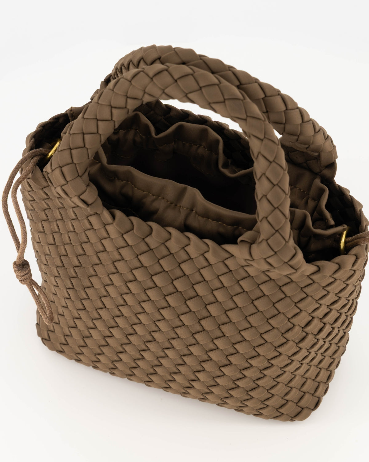 Beige mini tas